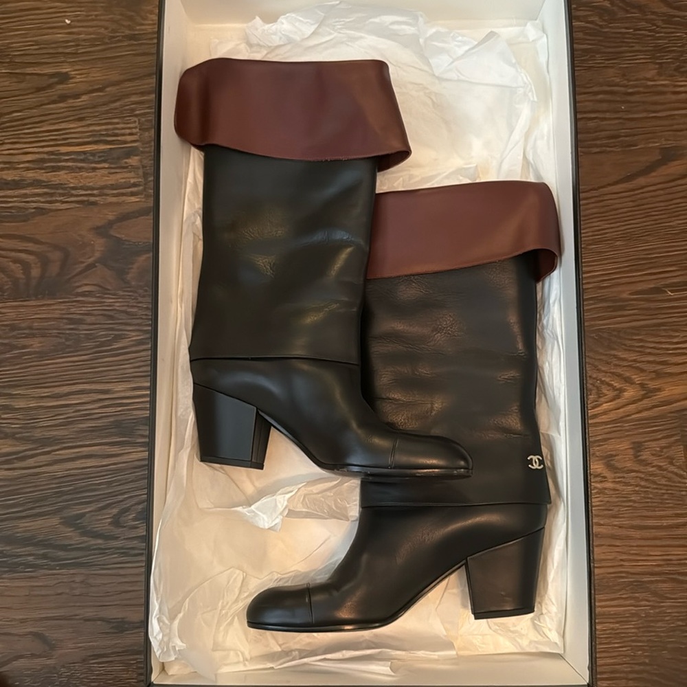 Chanel Pirate Boots - Super Rare Runway Authentic worn 1x by original collector